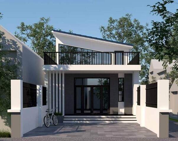 Mẫu thiết kế nhà cấp 4 5×20 có gác lửng đẹp mê mẩn, chi phí rẻ
