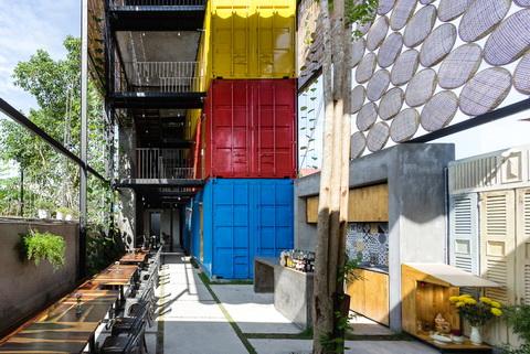 Thiết kế nhà tái chế từ container ở Nha Trang “chất đừng hỏi”