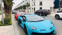 Hai chiếc Lamborghini Aventador SVJ của nhà giàu Việt lần đầu đọ dáng, màu sơn của bản mui trần vẫn là ẩn số