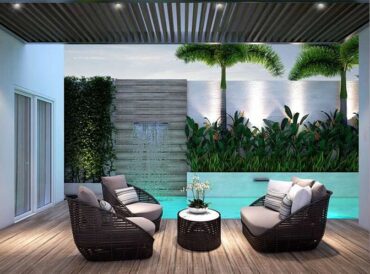 Ý tưởng thiết kế sân vườn hiện đại