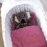 Wicker Doll Pram