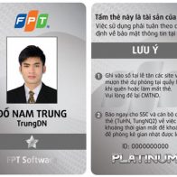 Các kích thước thẻ nhân viên phổ biến nhất hiện nay