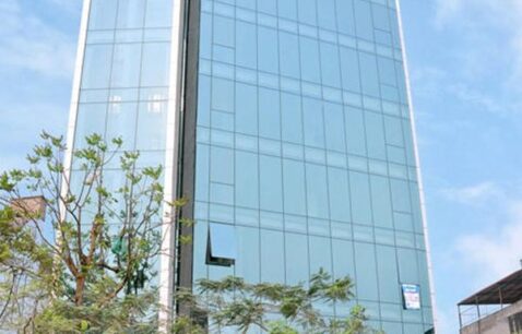 Vách kính mặt dựng nhôm Hyundai