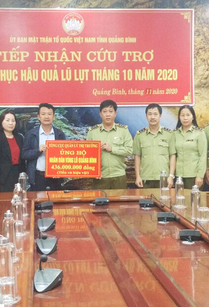 Hướng về miền trung thân yêu: cán bộ lao động dành 5 tỷ ủng hộ đồng bào