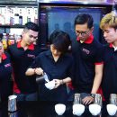 Học Pha chế cafe BARISTA tại Dạy Nghề Ẩm thực Netspace dạy pha chế Netspace