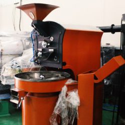 Máy rang cafe thiết kế cao cấp công suất 15kg/mẻ