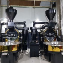 Máy rang cà phê công nghiệp công suất 250kg