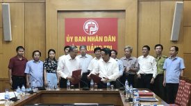 Đoàn công tác Trường Đại học Lâm nghiệp làm việc với UBND tỉnh Quảng Trị