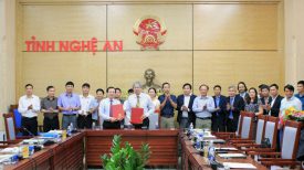 Đoàn công tác Trường Đại học Lâm nghiệp làm việc với UBND tỉnh Nghệ An