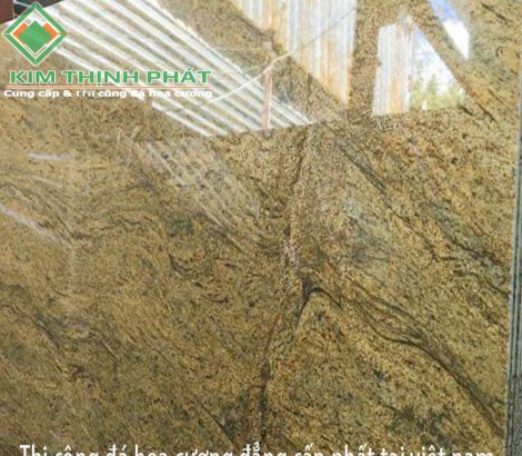 Đá hoa cương đẹp màu vàng báo giá thi công