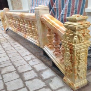 66 mẫu lan can lục bình trụ đá hoa cương đẹp