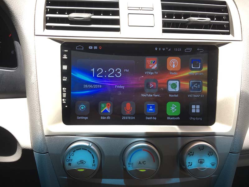 Màn hình Android Zestech cho xe Camry Full tính năng vượt trội