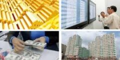 Đầu tư Vàng, chứng khoán, bất động sản hay tiền ảo?