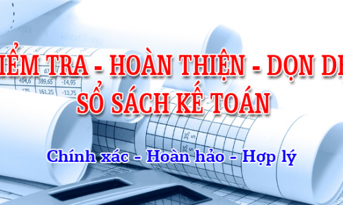 Dịch vụ dọn dẹp sổ sách