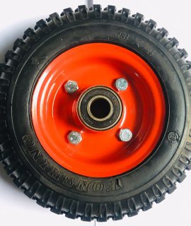 BÁNH XE ĐẨY CAO SU 8X4- XE ĐẨY HÀNG