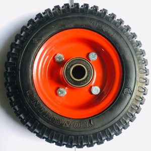 BÁNH XE ĐẨY CAO SU 8X4- XE ĐẨY HÀNG