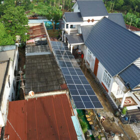 Lắp đặt hoàn tất hệ thống năng lượng mặt trời hòa lưới 11kWp tại BR-VT