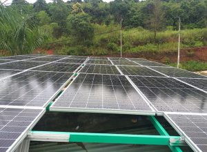 Hoàn thành hệ thống điện năng lượng mặt trời hòa lưới 40kWp