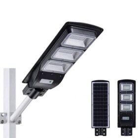 Đèn đường năng lượng mặt trời 90w 3 mắt lớn
