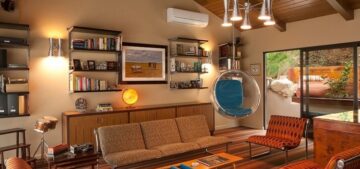 THIẾT KẾ PHÒNG KHÁCH CHUNG CƯ ĐẸP THEO PHONG CÁCH RETRO