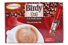 Cà phê hòa tan 3in1 Birdy Ajinomoto hộp 340g