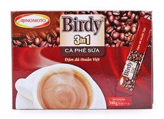 Cà phê hòa tan 3in1 Birdy Ajinomoto hộp 340g