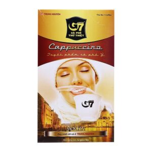 Cà phê cappuccino mocha G7 Trung Nguyên hộp 216g