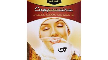 Cà phê cappuccino mocha G7 Trung Nguyên hộp 216g
