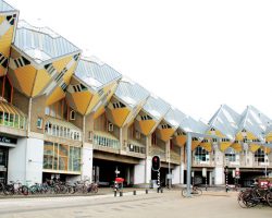 Nhà cây hình khối của Piet Blom