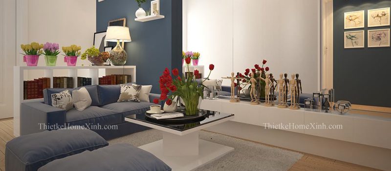 Thiết kế nội thất chung cư hiện đại tại chung cư Linh Đàm, Hà Nội