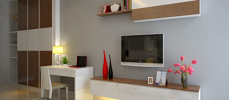 Thiết kế chung cư căn hộ 73.2m2 tại Golden Palace