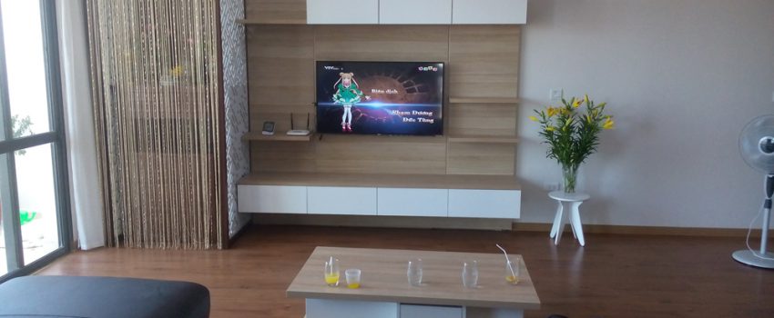 Thiết kế phòng khách Chị Dung
