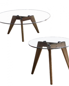 Bộ Bàn Coffee MOON NS0192 0.8M Và NS0192 0.5M Sồi