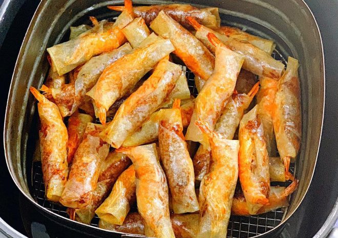 Bí quyết chế biến các món nem, chả bằng nồi chiên không dầu