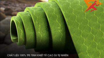 Thảm tập Yoga Đài Loan cao cấp 8 ly, thảm yoga một lớp 8mm chất lượng giá rẻ