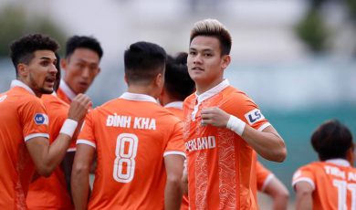 Hồ Tấn Tài tỏa sáng, Bình Định khởi đầu như mơ ở V.League 2021