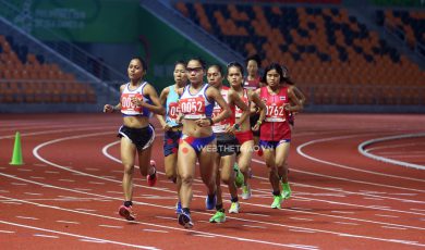 Nhà vô địch marathon nữ bắt đầu “trại huấn luyện bong bóng” cho SEA Games 31