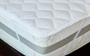 Bảo vệ nệm dệt gòn vải cotton trắng cao cấp
