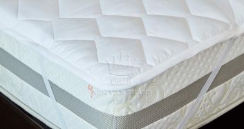 Bảo vệ nệm dệt mousse vải Gấm Damask