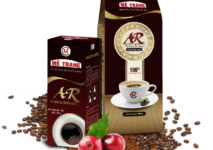 Cà phê Arabica Robusta túi hạt 500g